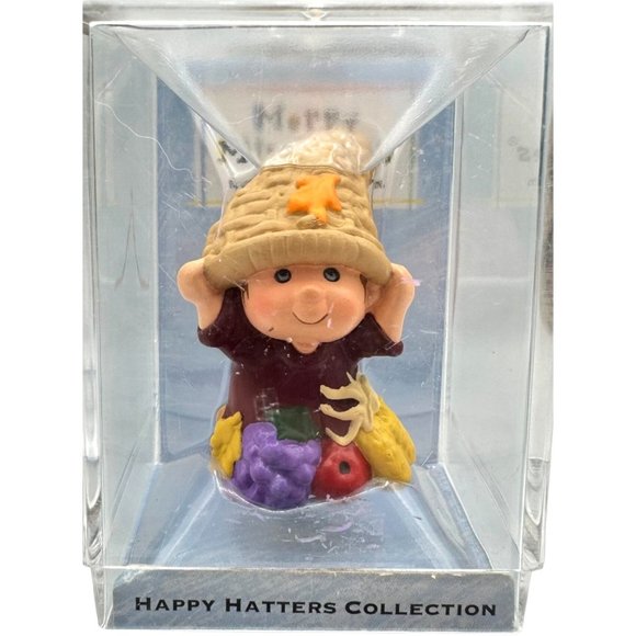 Hallmark Keepsake 2000 Merry Miniatures Happy Hatters Collection Cora Copia - Picture 1 of 5